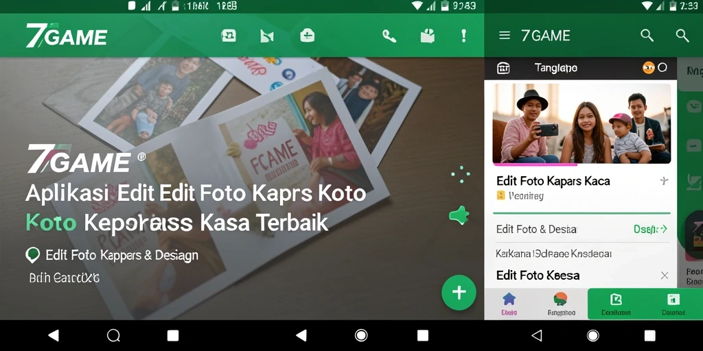Antarmuka sederhana dan fitur menarik untuk edit foto.