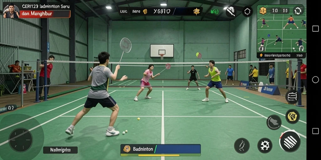 Antarmuka menarik dan intuitif dari game CERI123.